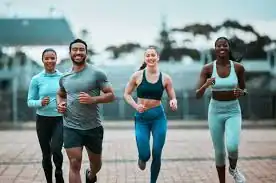 Achieving the Perfect Tone: How Often Should You Exercise for Results? 3 image of man and 3 women doing cardio exercise Scottish to help tone and remove fat from the body.
