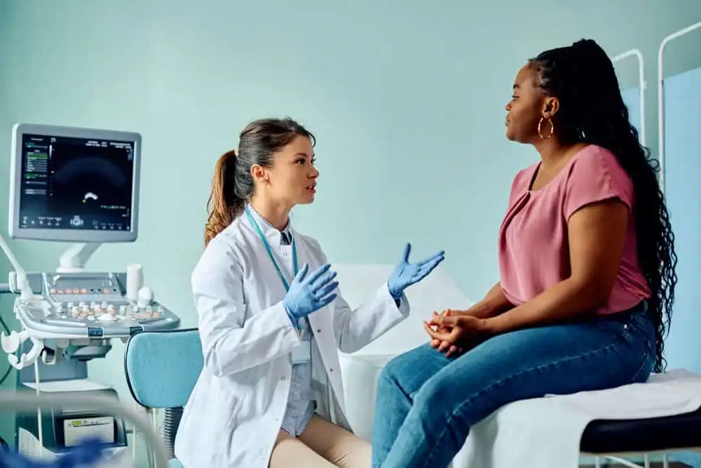 Rejuvenating Intimacy: Exploring Surgical Solutions for Vaginal Laxity 1 Woman have consultation about vaginal laxity Scottish